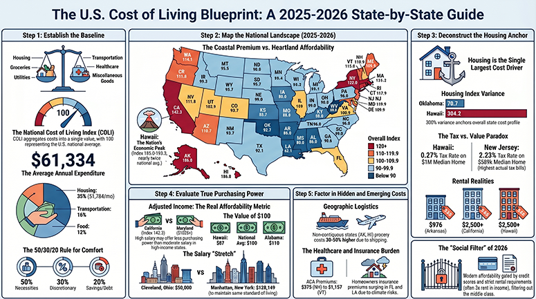 Podcast 7: Cost of Living in all 50 States